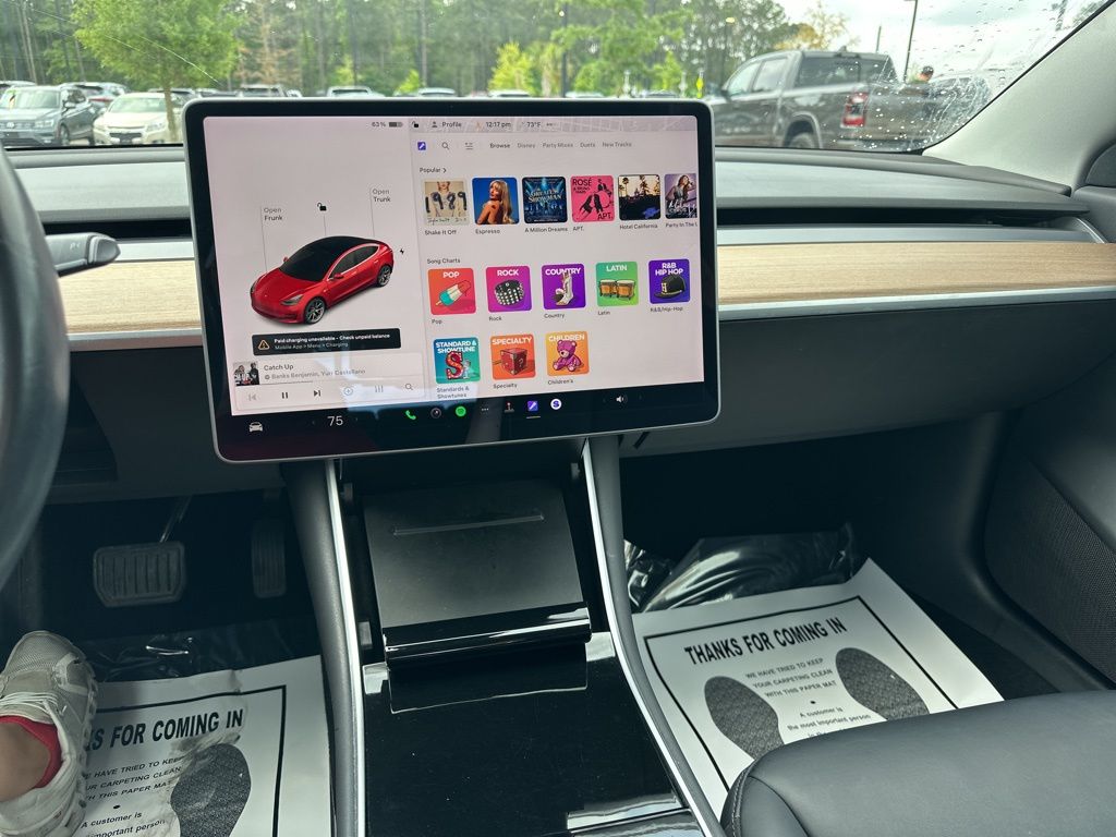 2018 Red Multi-Coat Tesla Model 3 Long Range AWD Sedan