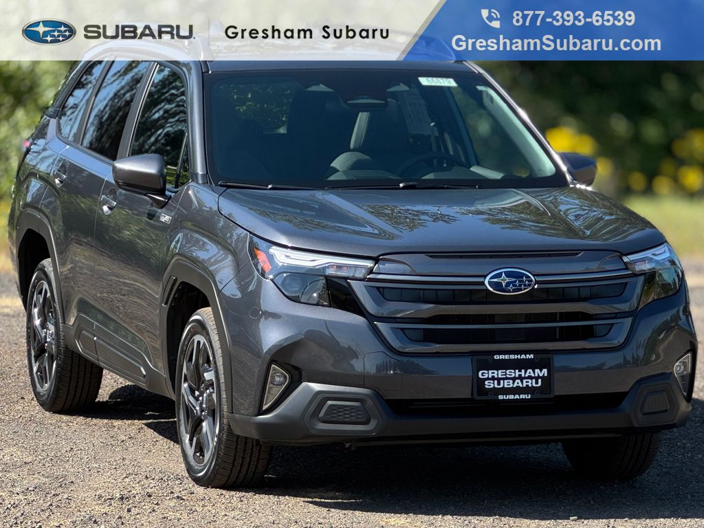 Gray 2026 Subaru Forester Hybrid SUV / Crossover All-Wheel Drive Continuously Variable Transmission