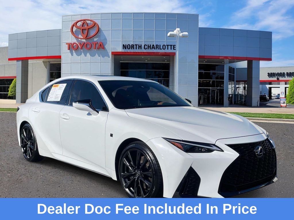 Ultra White 2025 Lexus IS Sedan Rear-Wheel Drive 8-Speed Automatic