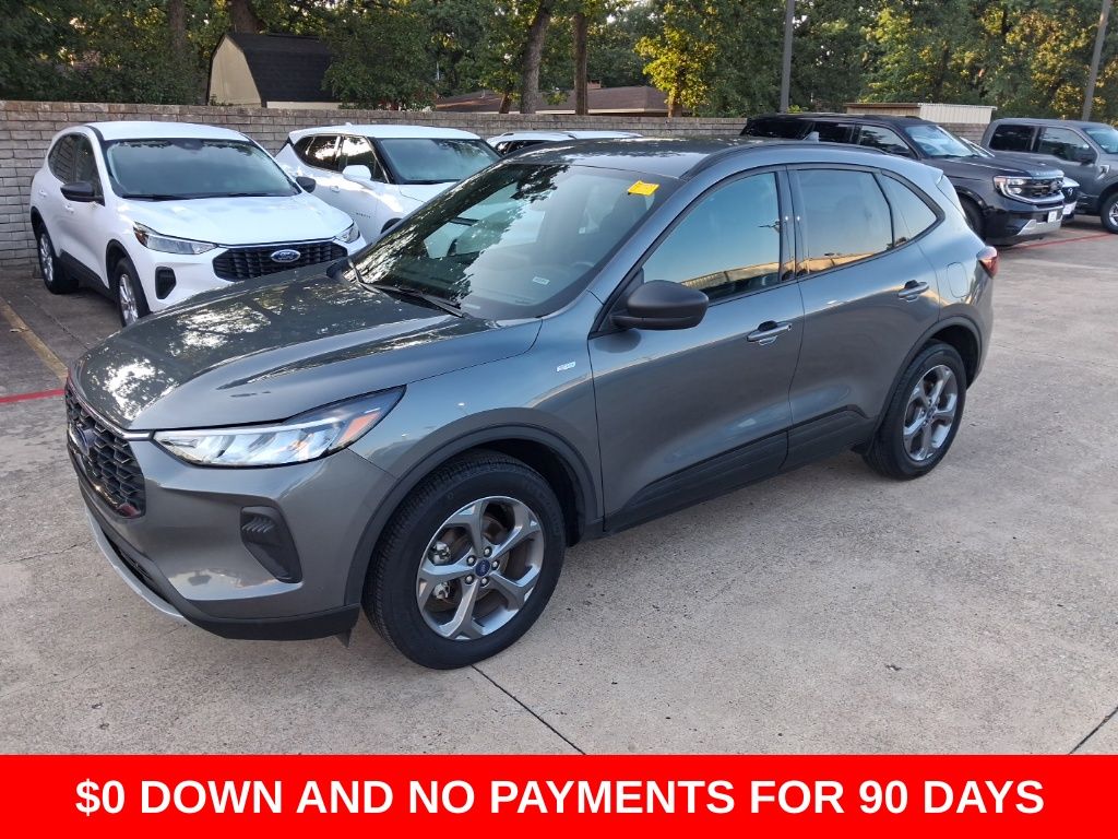 Carbonized Gray Metallic 2025 Ford Escape ST-Line AWD SUV / Crossover All-Wheel Drive 8-Speed Automatic