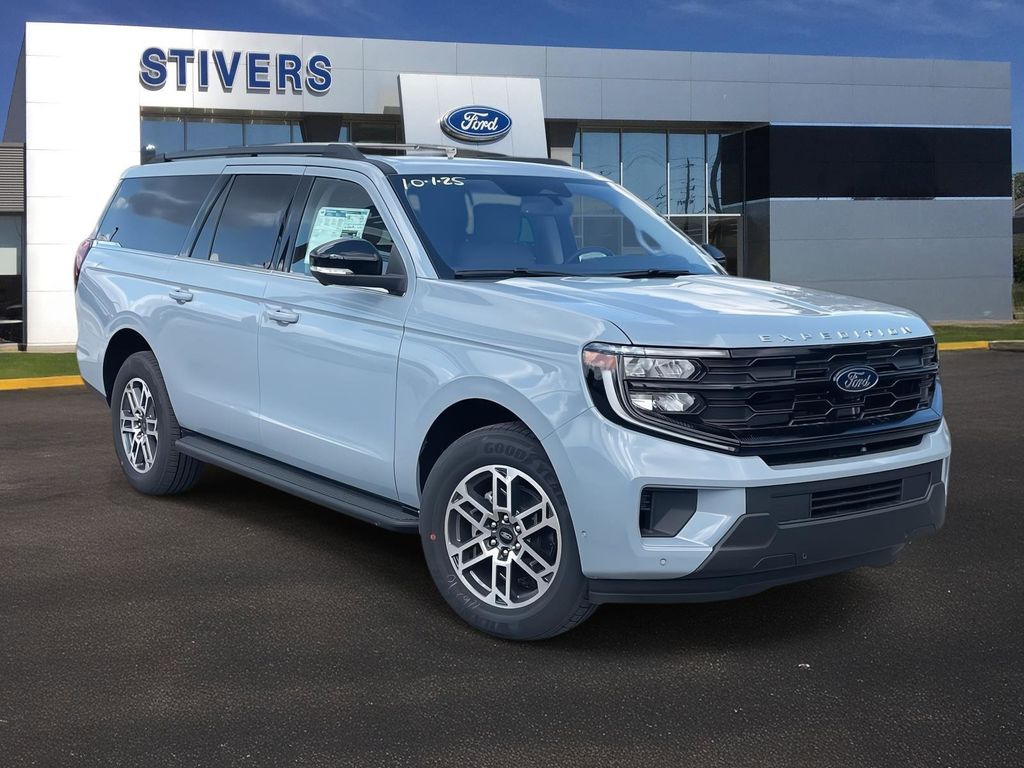Glacier Gray Metallic TriCoat 2025 Ford Expedition MAX Active RWD SUV / Crossover 4X2 Automatic
