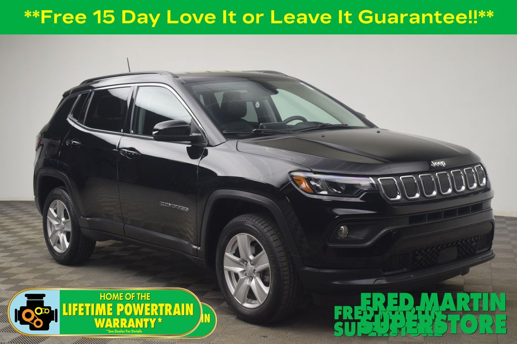 used 2022 Jeep Compass car, priced at $20,400