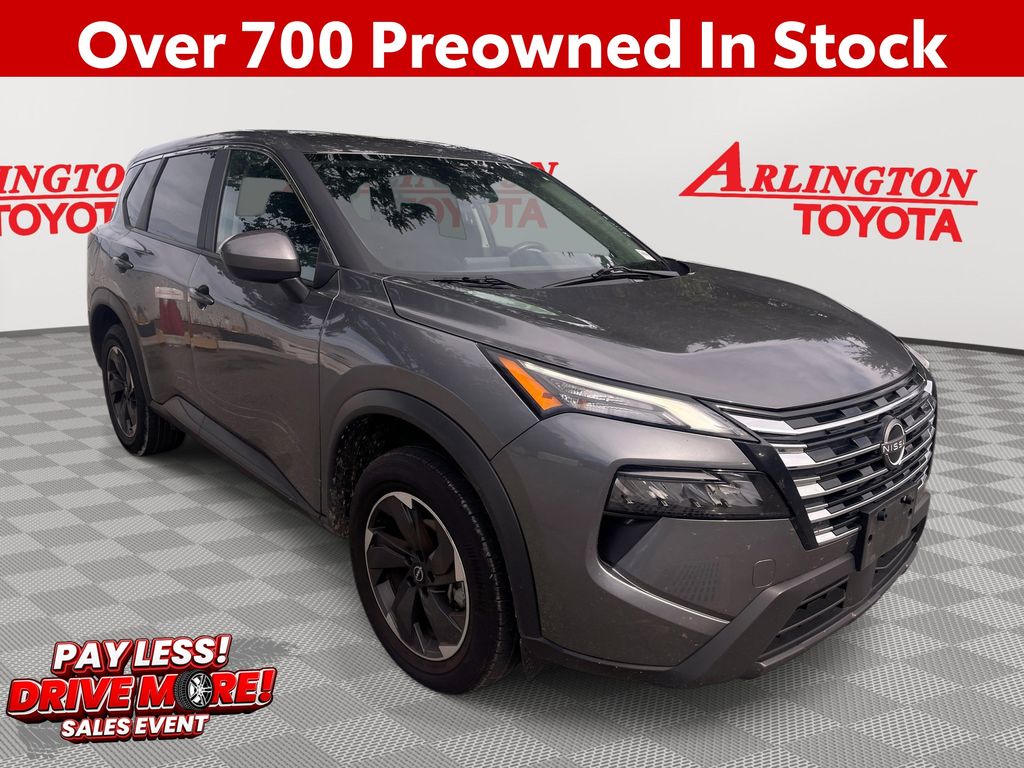 Gray (Gun Metallic) 2025 Nissan Rogue SUV / Crossover Front-Wheel Drive Continuously Variable Transmission