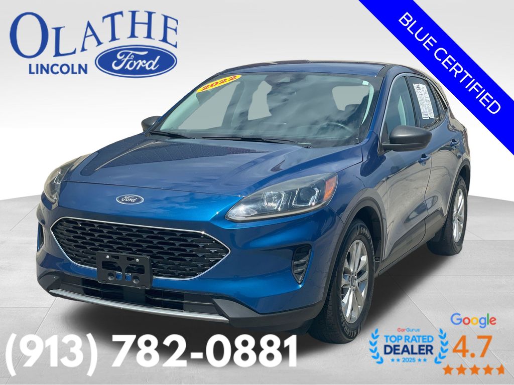 Atlas Blue Metallic 2022 Ford Escape SUV / Crossover Front-Wheel Drive 8-Speed Automatic