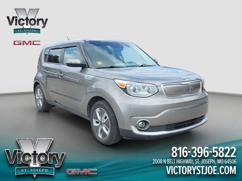 Titanium Silver 2017 Kia Soul EV + FWD Wagon Front-Wheel Drive 1-Speed Automatic