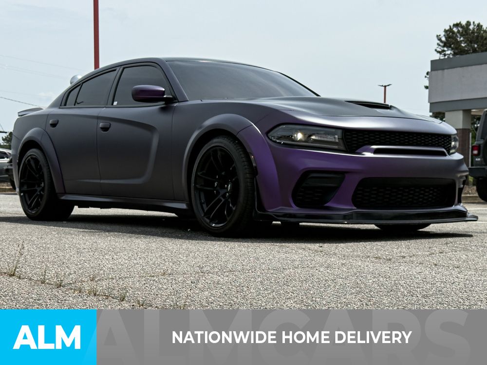 Used 2021 Red Dodge R/T Scat Pack Widebody image 4