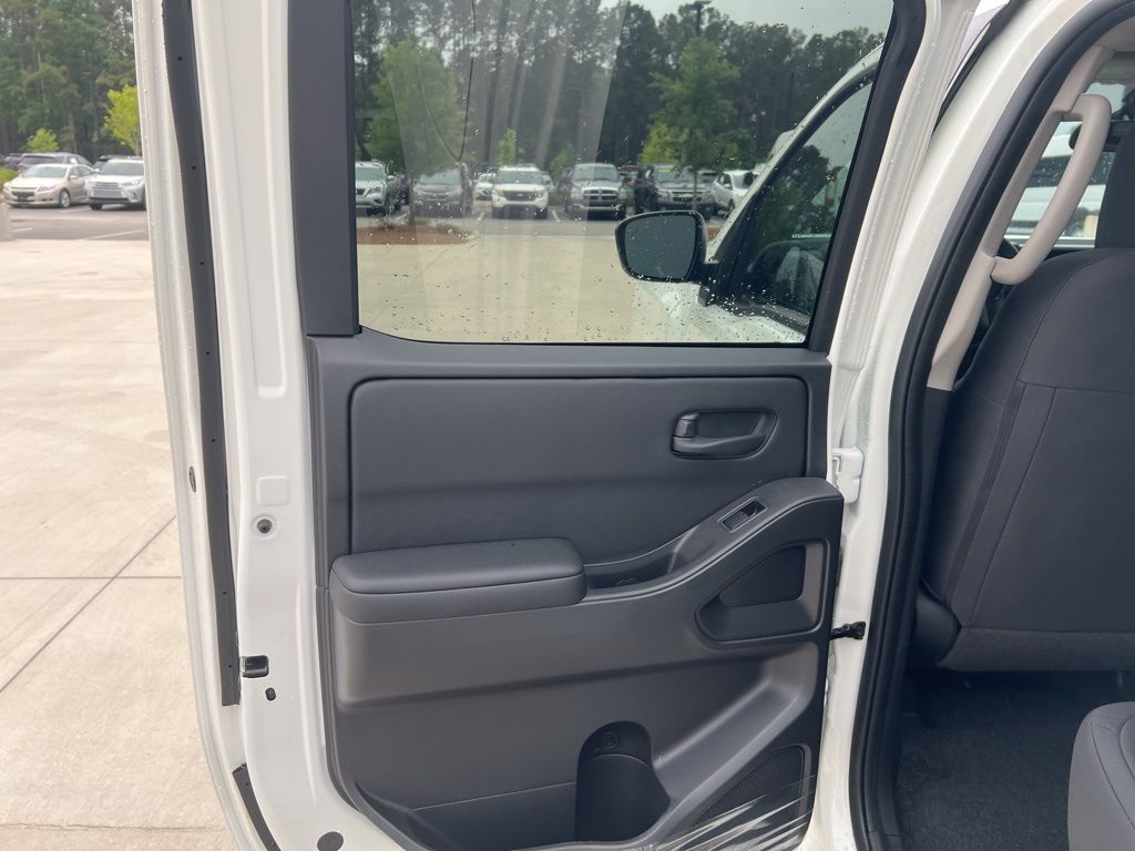 2025 Glacier White Nissan Frontier S RWD Truck