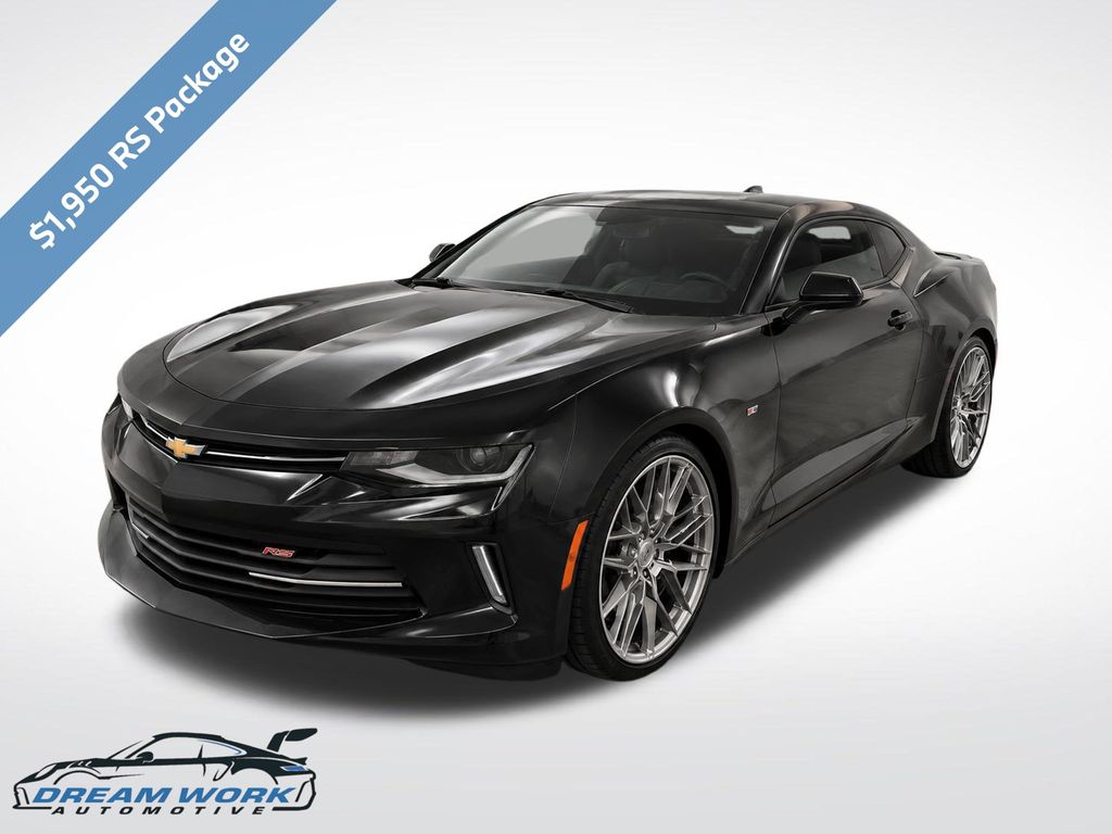 Red Hot 2018 Chevrolet Camaro Coupe Rear-Wheel Drive 8-Speed Automatic