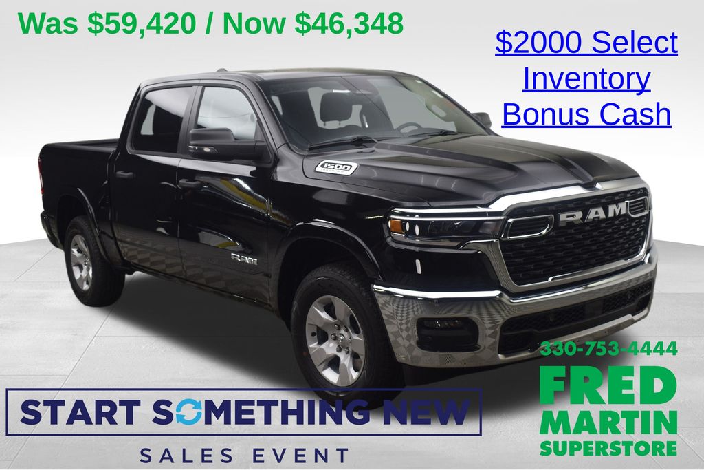 new 2026 Ram 1500 car, priced at $46,348