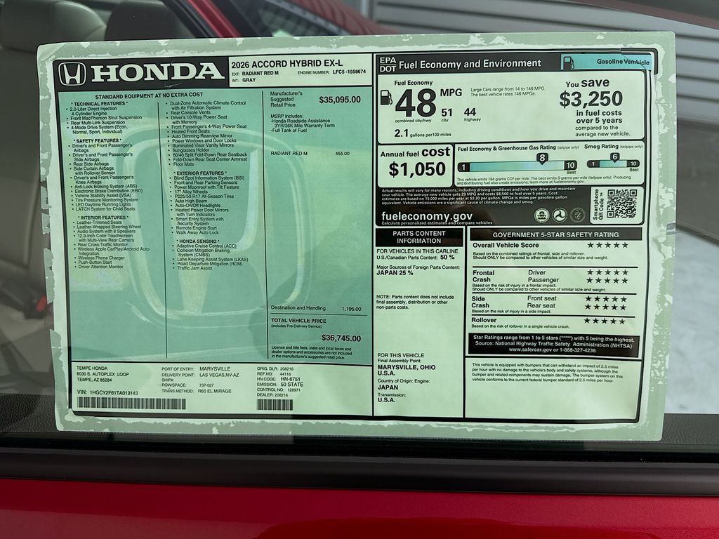 Thumbnail: 2026 Honda Accord - 9
