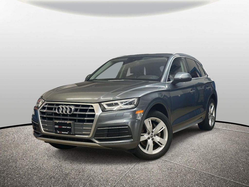 Monsoon Gray Metallic 2018 Audi Q5 SUV / Crossover All-Wheel Drive 7-Speed Automatic