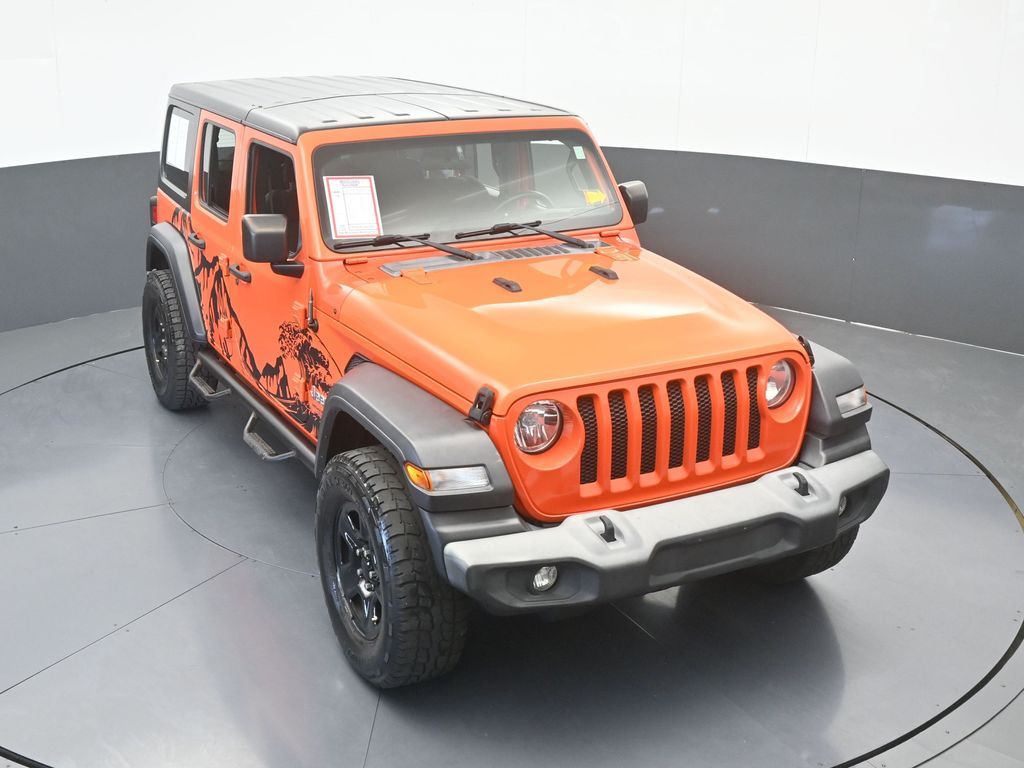 Used 2018 Punkn Metallic Clearcoat Jeep Unlimited Sport image 51