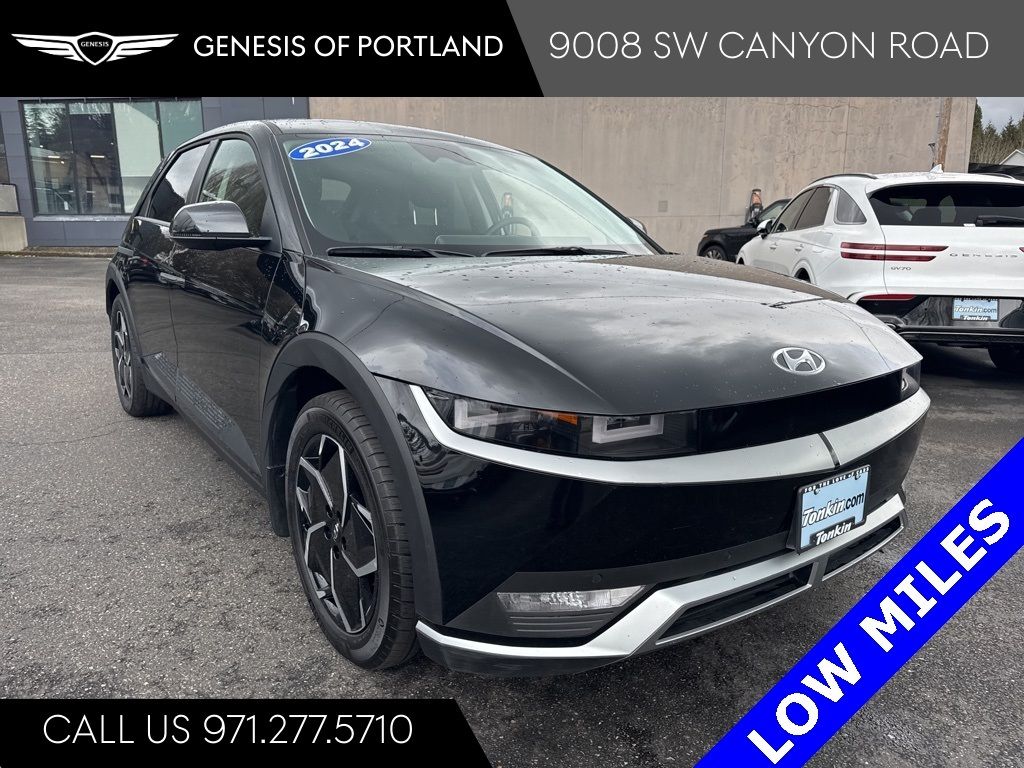 Abyss Black 2024 Hyundai Ioniq 5 SEL AWD SUV / Crossover All-Wheel Drive 1-Speed Automatic