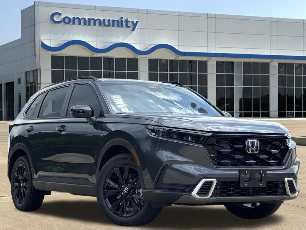 2026 Honda CR-V Hybrid Sport Touring Gray at Classic Honda Galveston