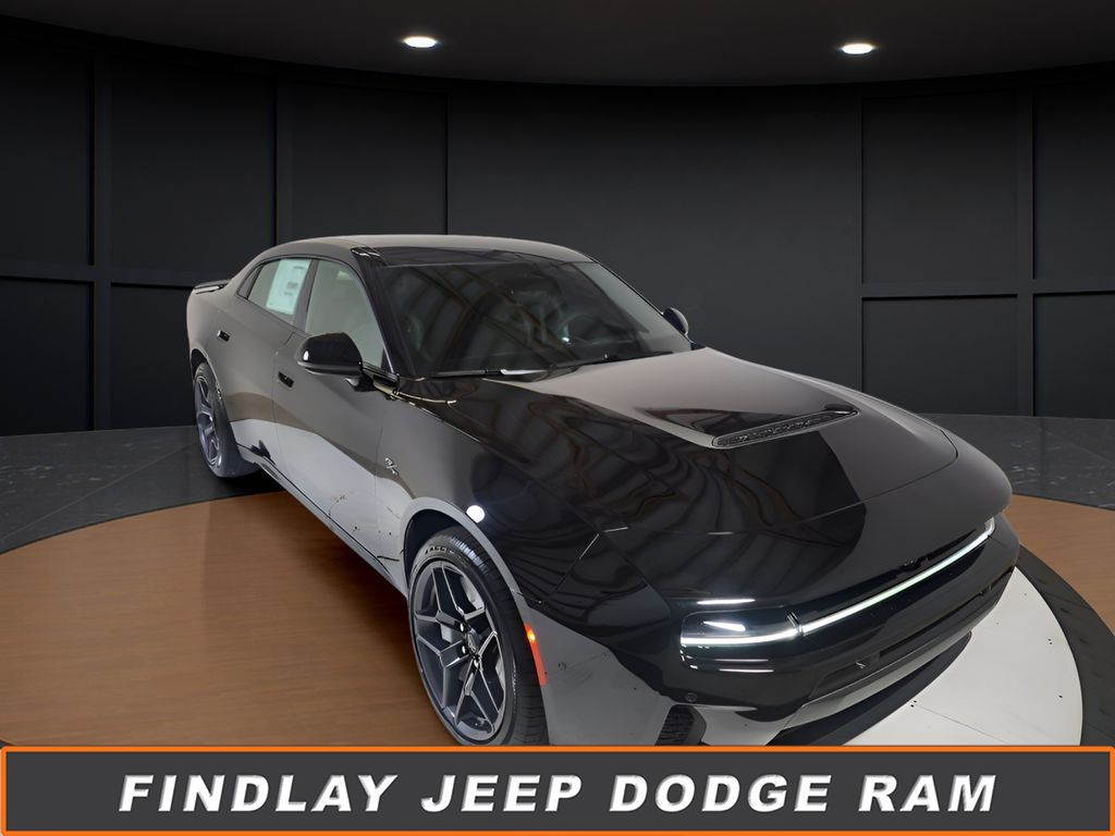 Diamond Black Crystal Pearlcoat 2026 Dodge Charger Sedan All-Wheel Drive 8-Speed Automatic
