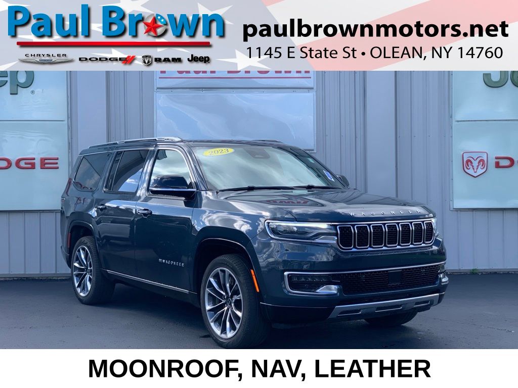 River Rock 2023 Jeep Wagoneer SUV / Crossover Four-Wheel Drive 8-Speed Automatic