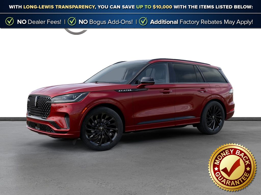 Ruby Red Metallic Tinted Clearcoat 2027 Lincoln Aviator SUV / Crossover All-Wheel Drive Automatic