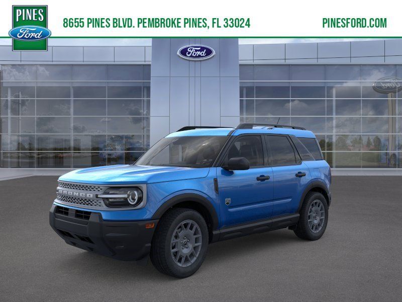 Velocity Blue Metallic 2026 Ford Bronco Sport Big Bend AWD SUV / Crossover All-Wheel Drive 8-Speed Automatic