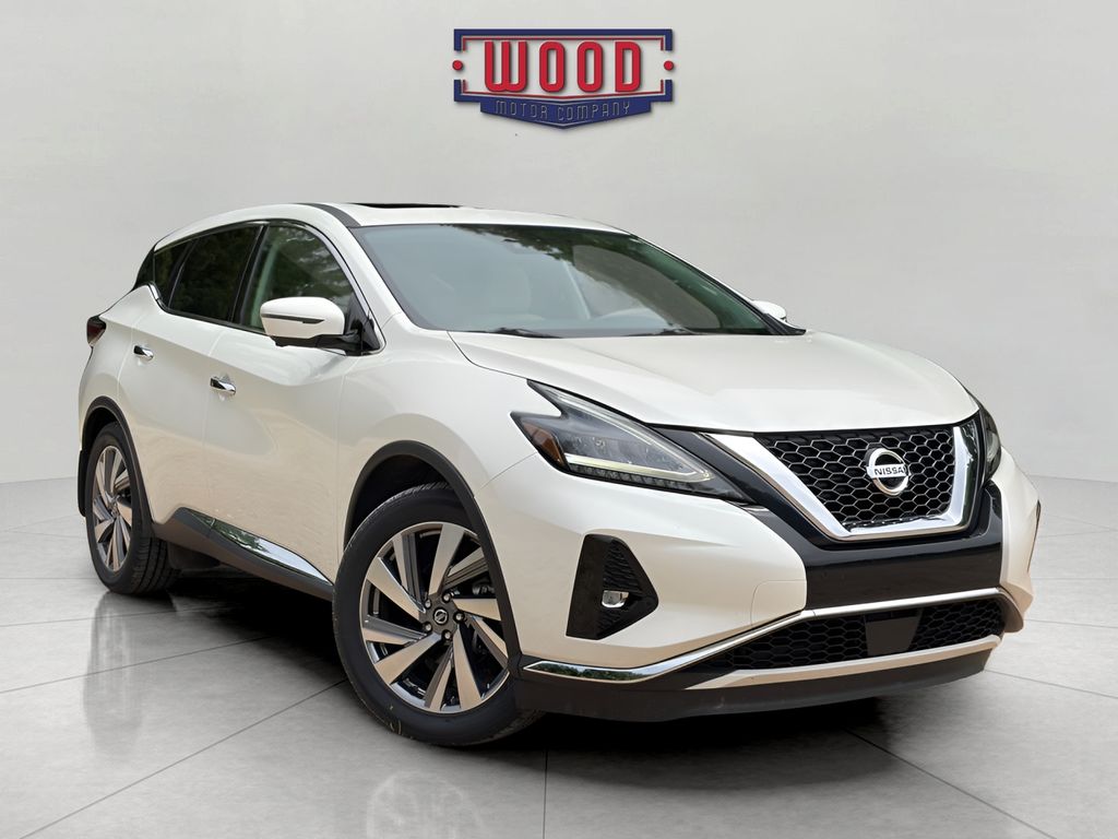 Pearl White Tricoat 2021 Nissan Murano SUV / Crossover All-Wheel Drive Continuously Variable Transmission