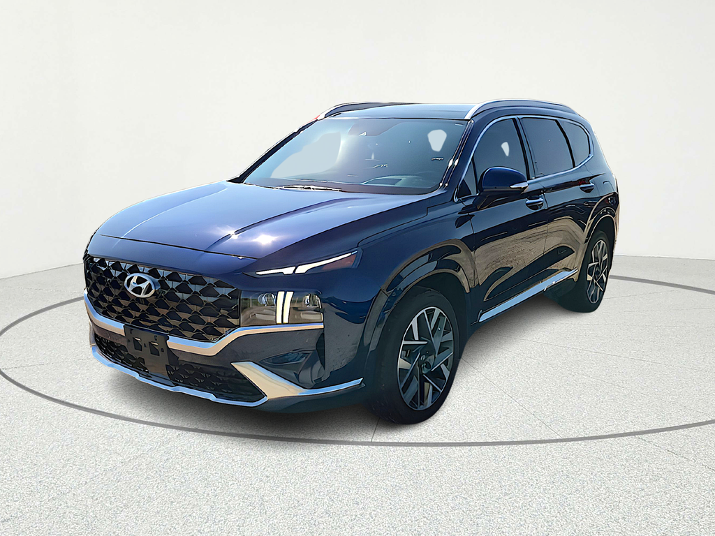2023 Hyundai Santa Fe Calligraphy Blue at DeMontrond Mazda