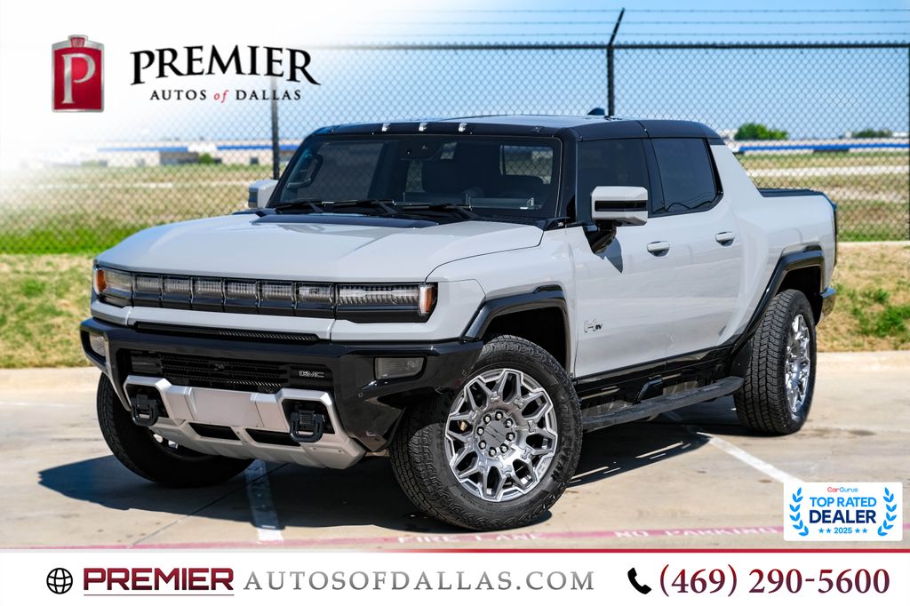 Meteorite Metallic (Grey) 2025 GMC Hummer EV Pickup 3X Crew Cab AWD Pickup Truck All-Wheel Drive 1-Speed Automatic