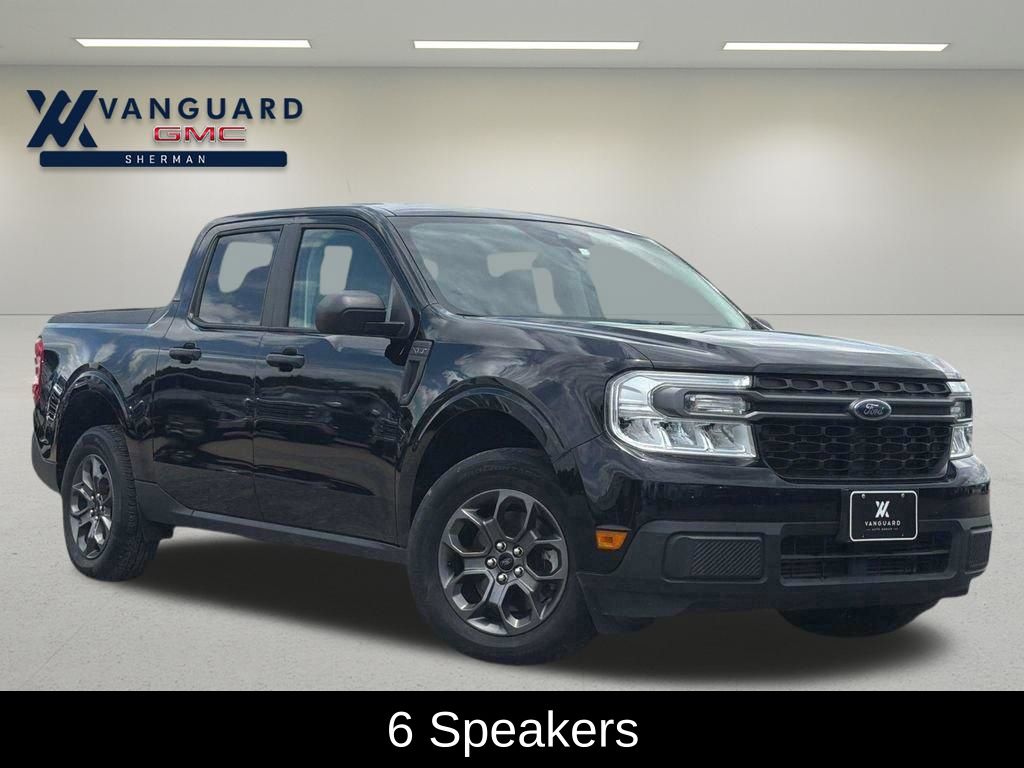 Shadow Black 2023 Ford Maverick XLT SuperCrew AWD Pickup Truck All-Wheel Drive 8-Speed Automatic