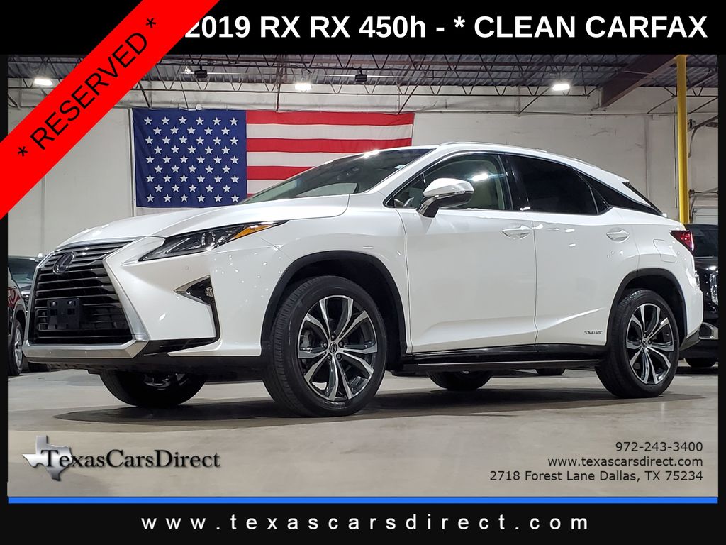2019 Lexus RX Hybrid 450h AWD