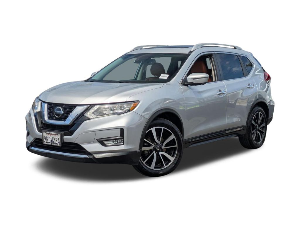 Brilliant Silver Metallic 2019 Nissan Rogue SL FWD SUV / Crossover Front-Wheel Drive Continuously Variable Transmission