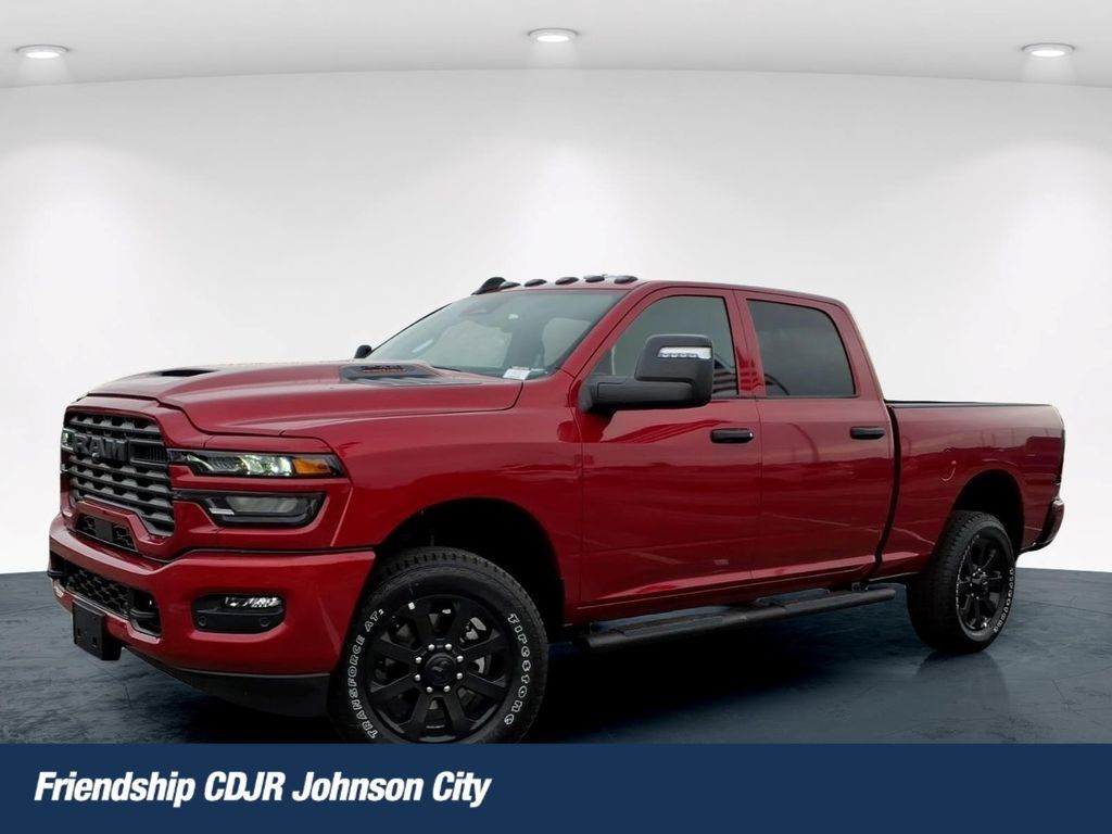 Molten Red Pearlcoat 2026 RAM 2500 Tradesman Crew Cab 4WD Pickup Truck Four-Wheel Drive 8-Speed Automatic