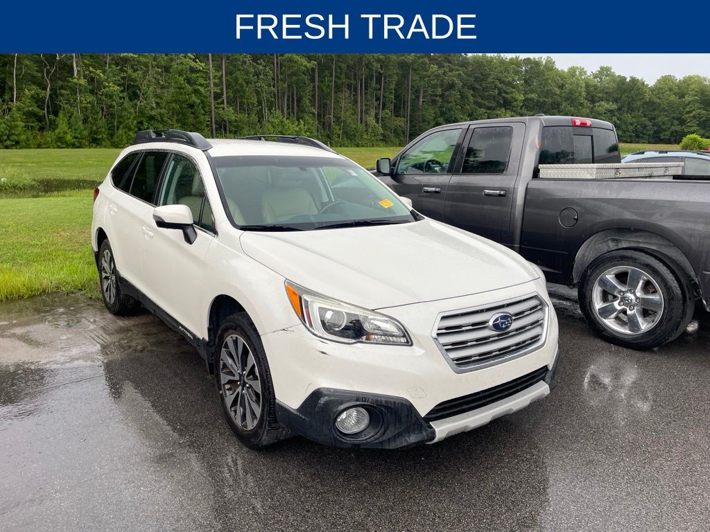 Crystal White Pearl 2016 Subaru Outback Wagon All-Wheel Drive Continuously Variable Transmission