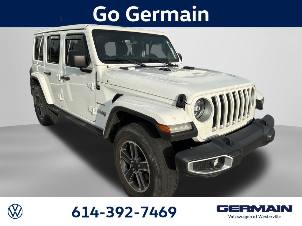Bright White Clearcoat 2023 Jeep Wrangler SUV / Crossover Four-Wheel Drive 8-Speed Automatic