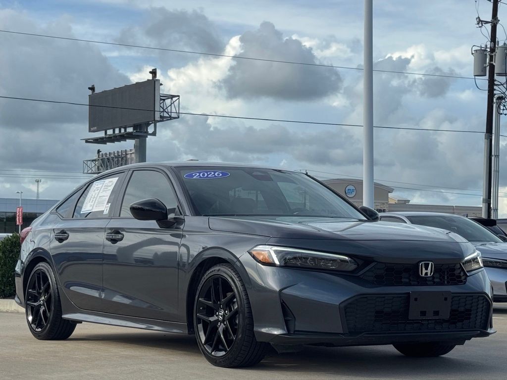 2026 Honda Civic Sport  at Community Honda