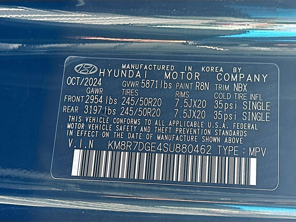 2025 Hyundai Palisade Calligraphy 24