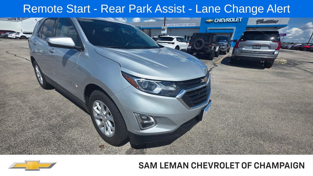 Silver Ice Metallic 2018 Chevrolet Equinox SUV / Crossover Front-Wheel Drive 6-Speed Automatic Overdrive