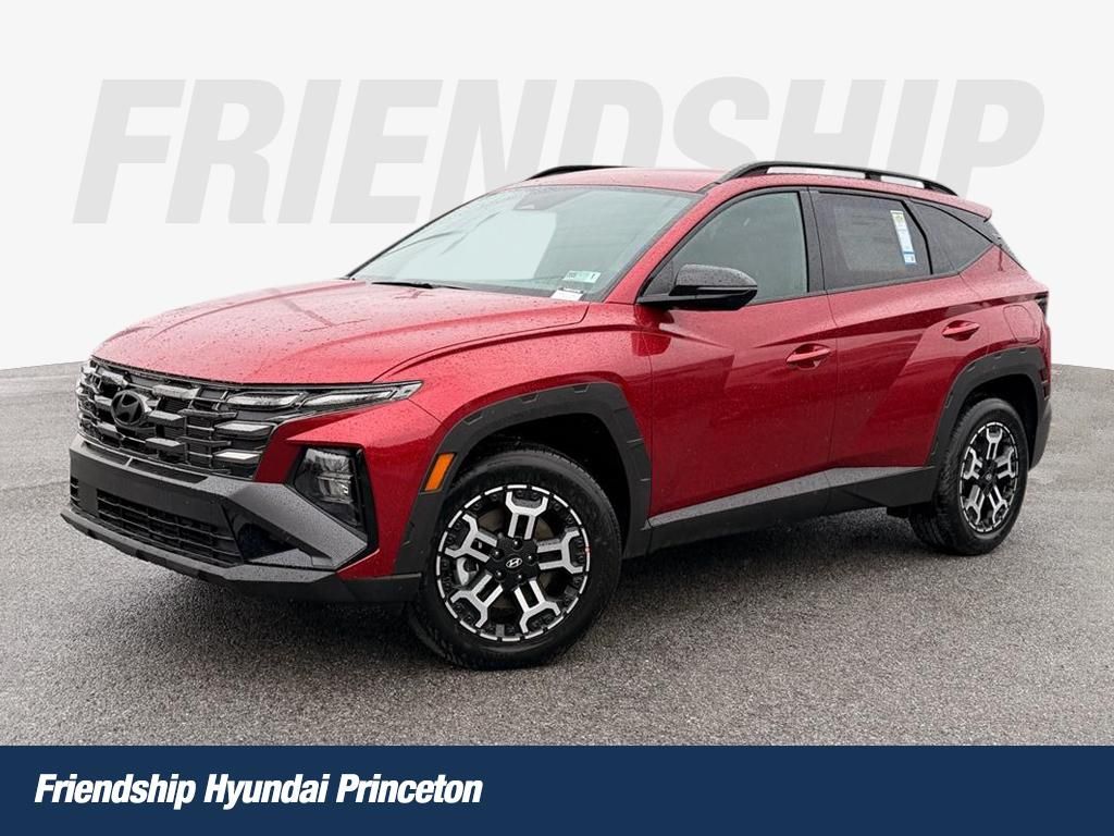 Ultimate Red 2026 Hyundai Tucson SUV / Crossover All-Wheel Drive 8-Speed Automatic