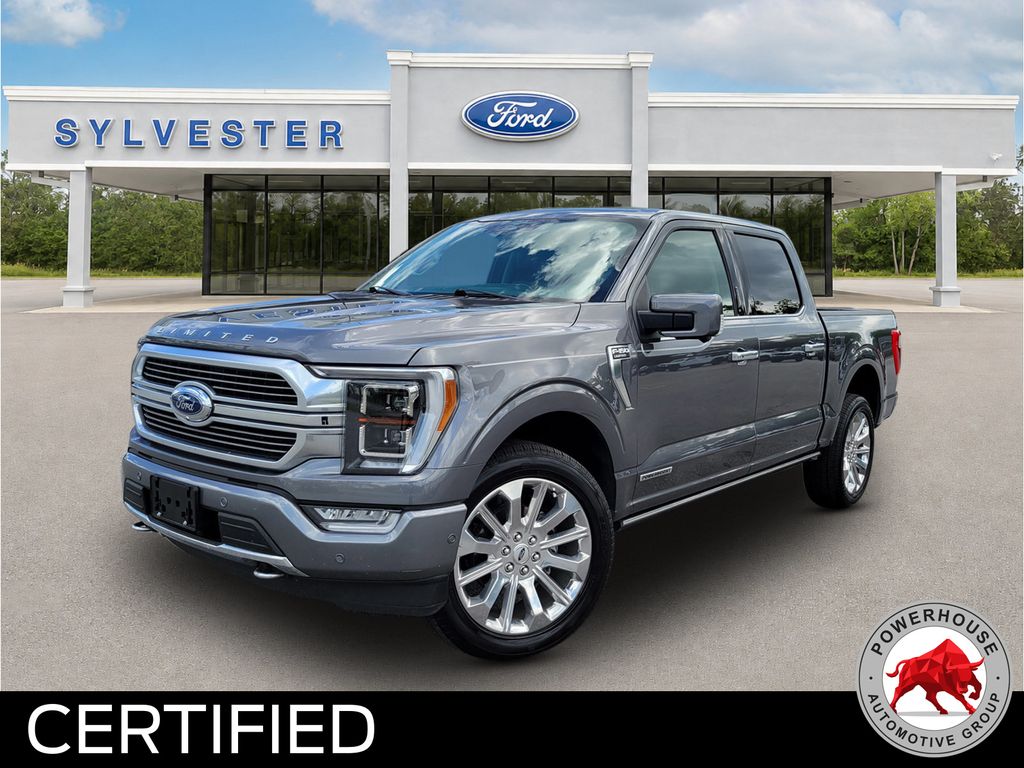 Gray Metallic 2023 Ford F-150 Pickup Truck Four-Wheel Drive Automatic