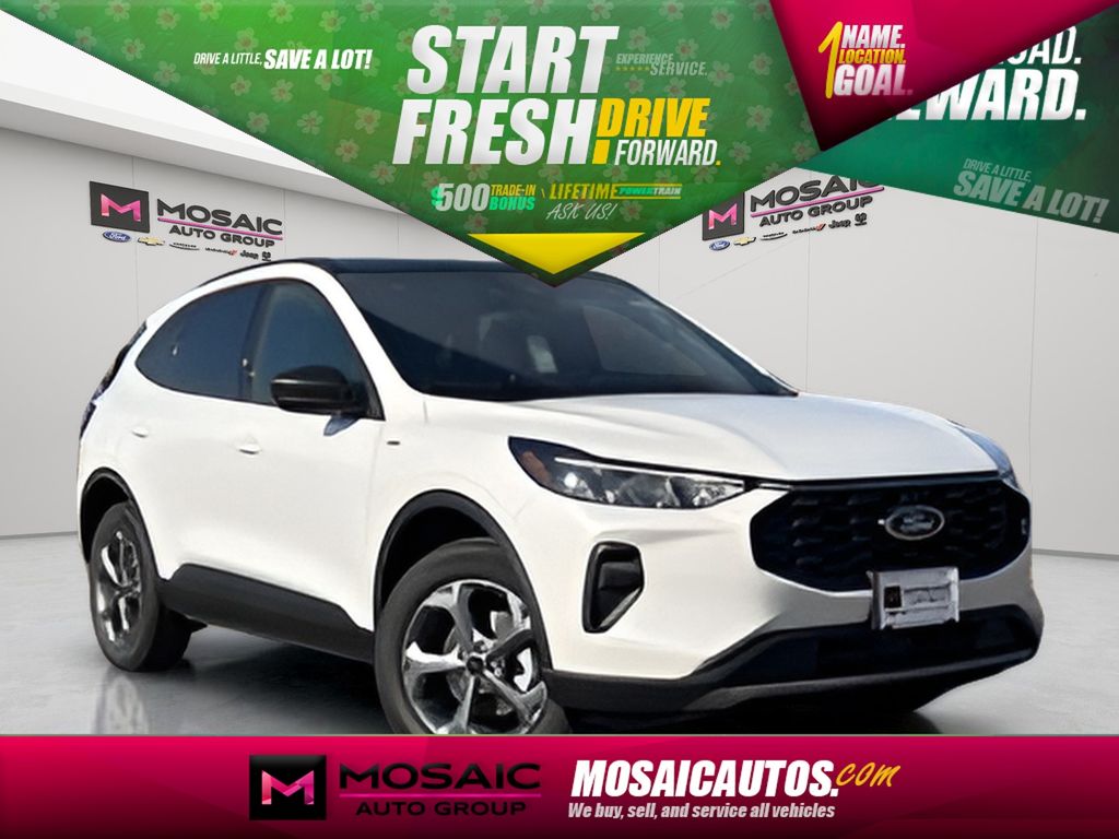 Star White Metallic Tri-Coat 2026 Ford Escape ST-Line AWD SUV / Crossover All-Wheel Drive 8-Speed Automatic