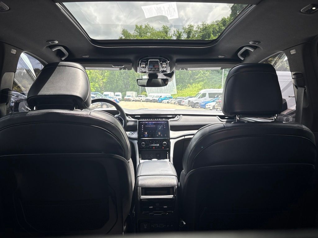 2022 Jeep Grand Cherokee Overland White at Klick Lewis Buick Chevrolet