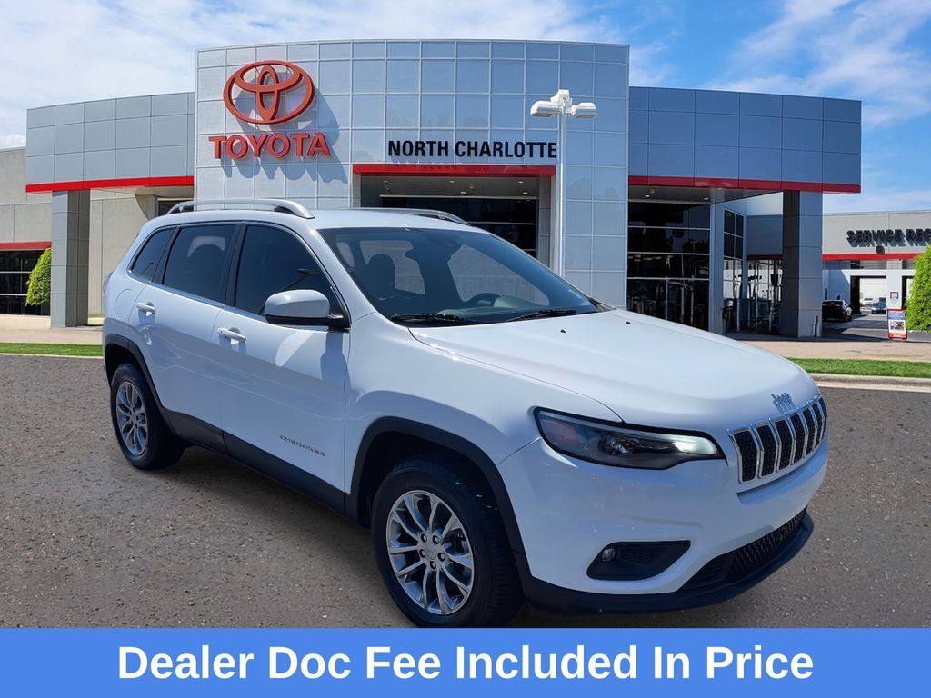 Bright White Clearcoat 2021 Jeep Cherokee Latitude Lux 4WD SUV / Crossover Four-Wheel Drive 9-Speed Automatic