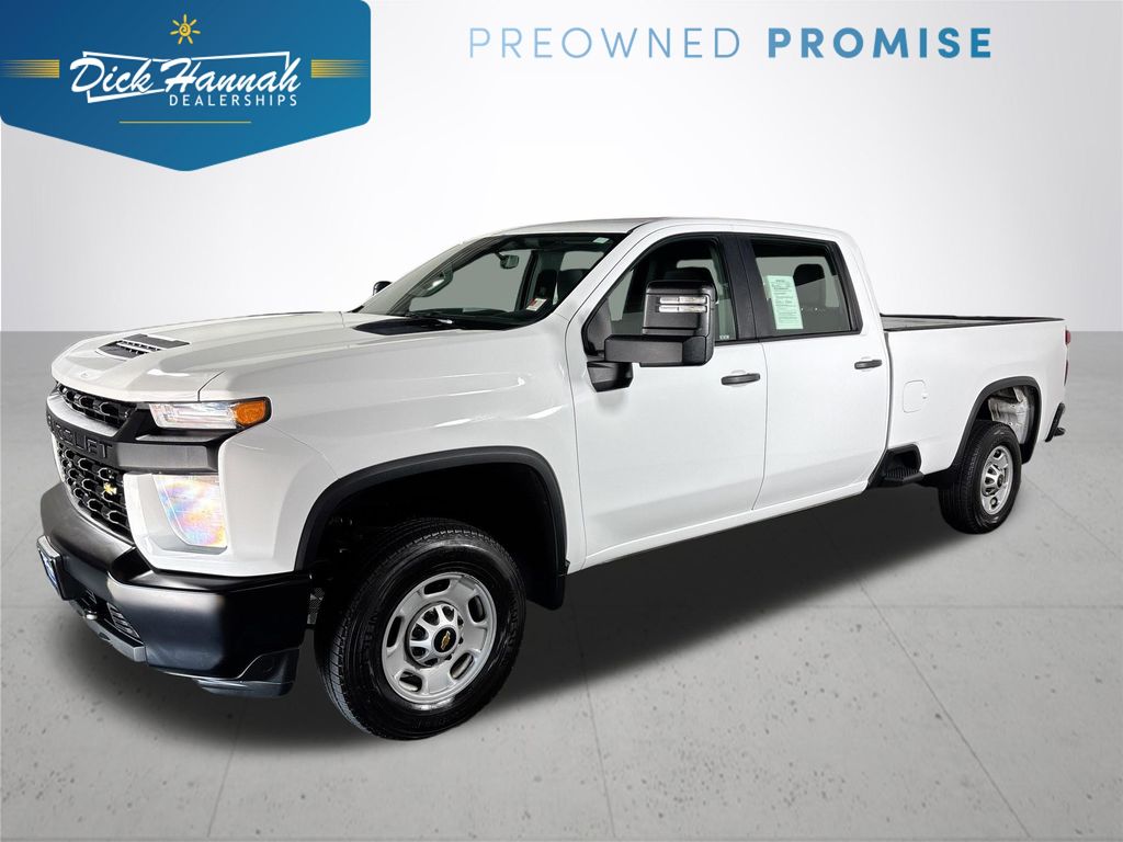 Summit White 2023 Chevrolet Silverado 2500HD Pickup Truck 4X2 6-Speed Automatic