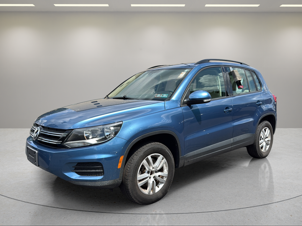 2017 Volkswagen Tiguan 2.0T S Blue at Bob Ruth Ford