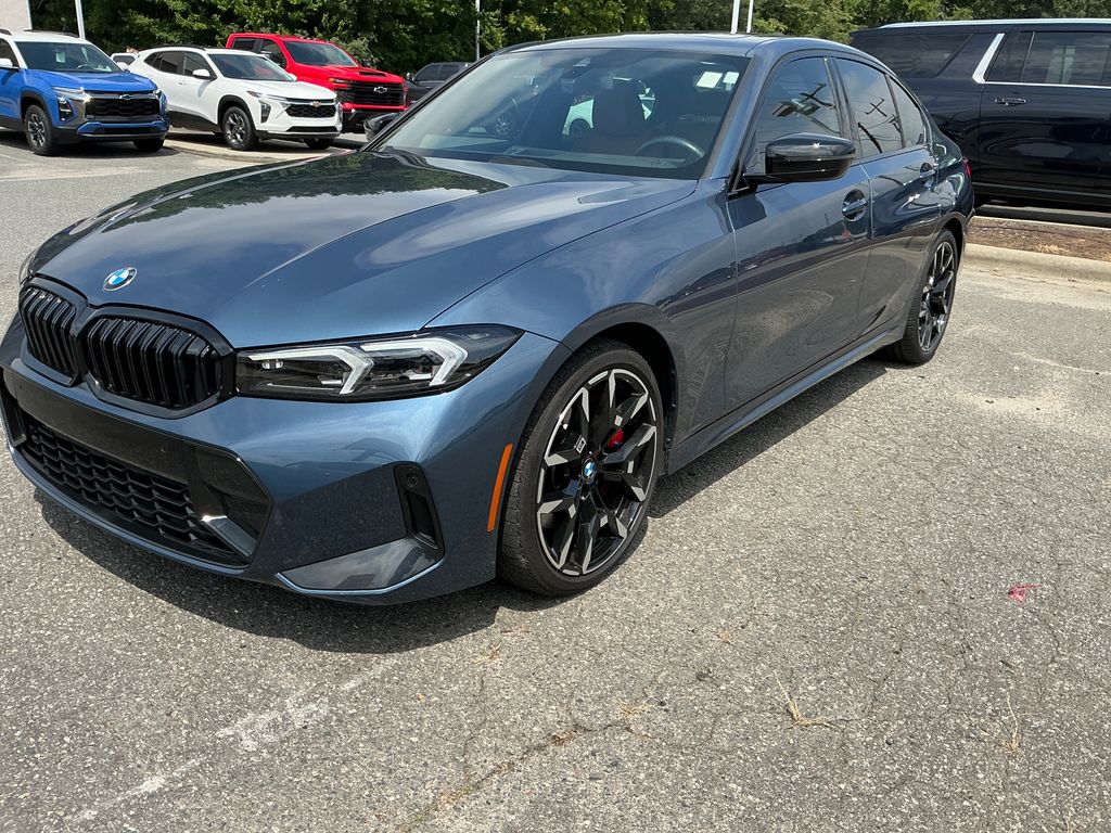 Arctic Race Blue Metallic 2025 BMW 3 Series Sedan Rear-Wheel Drive 8-Speed Automatic