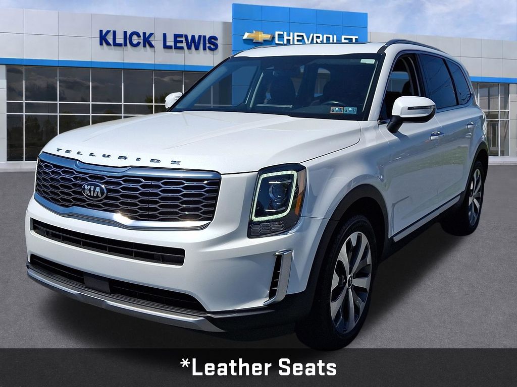 2020 Kia Telluride S White at South Hills Kia