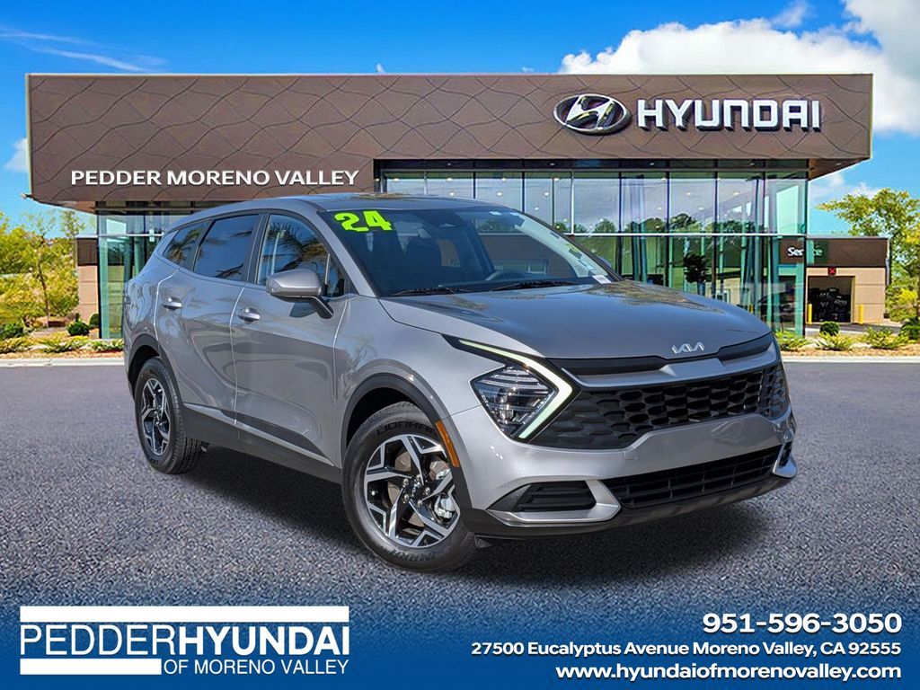 Steel Gray 2024 Kia Sportage LX FWD SUV / Crossover Front-Wheel Drive 8-Speed Automatic