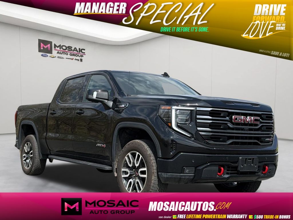Black 2025 GMC Sierra 1500 Pickup Truck Four-Wheel Drive Automatic