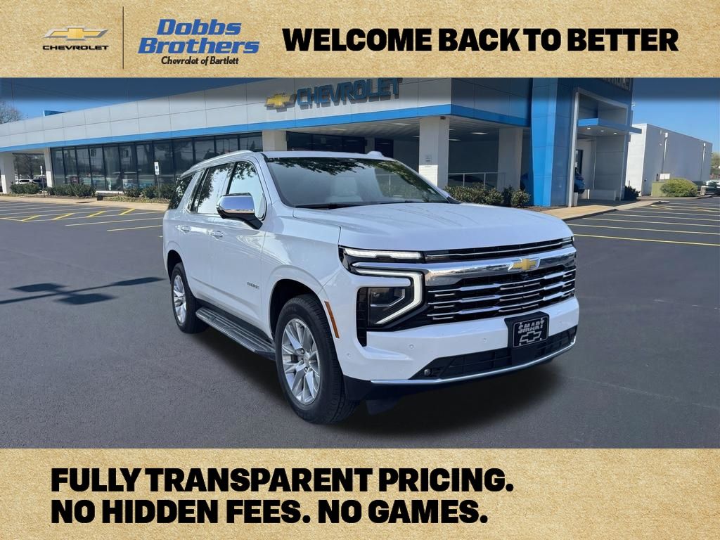 White (Iridescent Pearl Tricoat) 2025 Chevrolet Tahoe SUV / Crossover Four-Wheel Drive