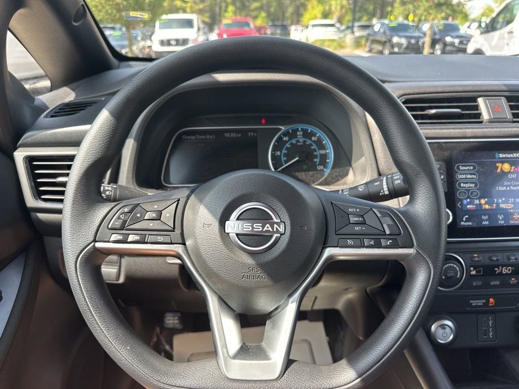 2024 Gun Metallic Nissan LEAF S FWD Hatchback