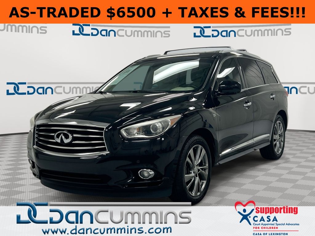 Black Obsidian 2015 INFINITI QX60 SUV / Crossover Front-Wheel Drive Continuously Variable Transmission