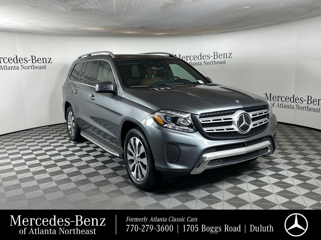 Selenite Gray Metallic 2017 Mercedes-Benz GLS SUV / Crossover All-Wheel Drive 9-Speed Automatic
