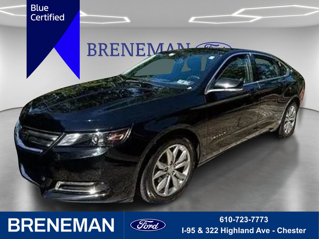 Black 2020 Chevrolet Impala Sedan Front-Wheel Drive 6-Speed Automatic Overdrive